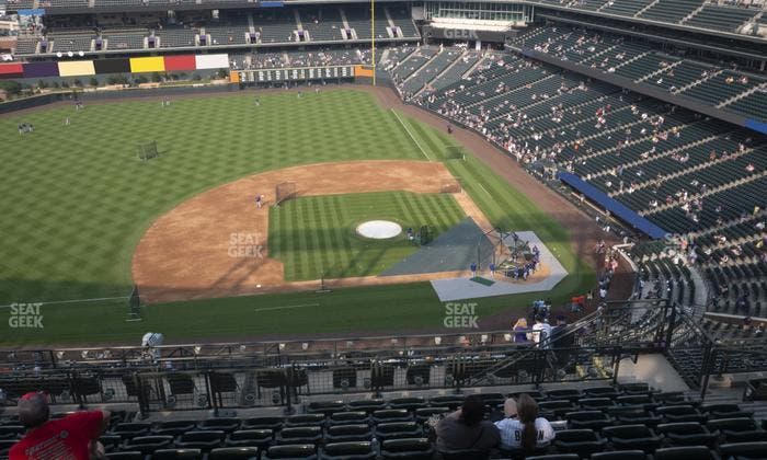 Coors Field - Section Upper 338 Seat View