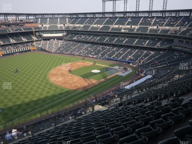 Coors Field - Section Upper 345 Seat View