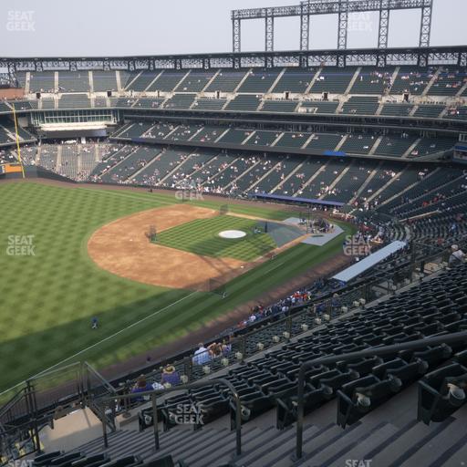 Coors Field - Section Upper 346 Seat View