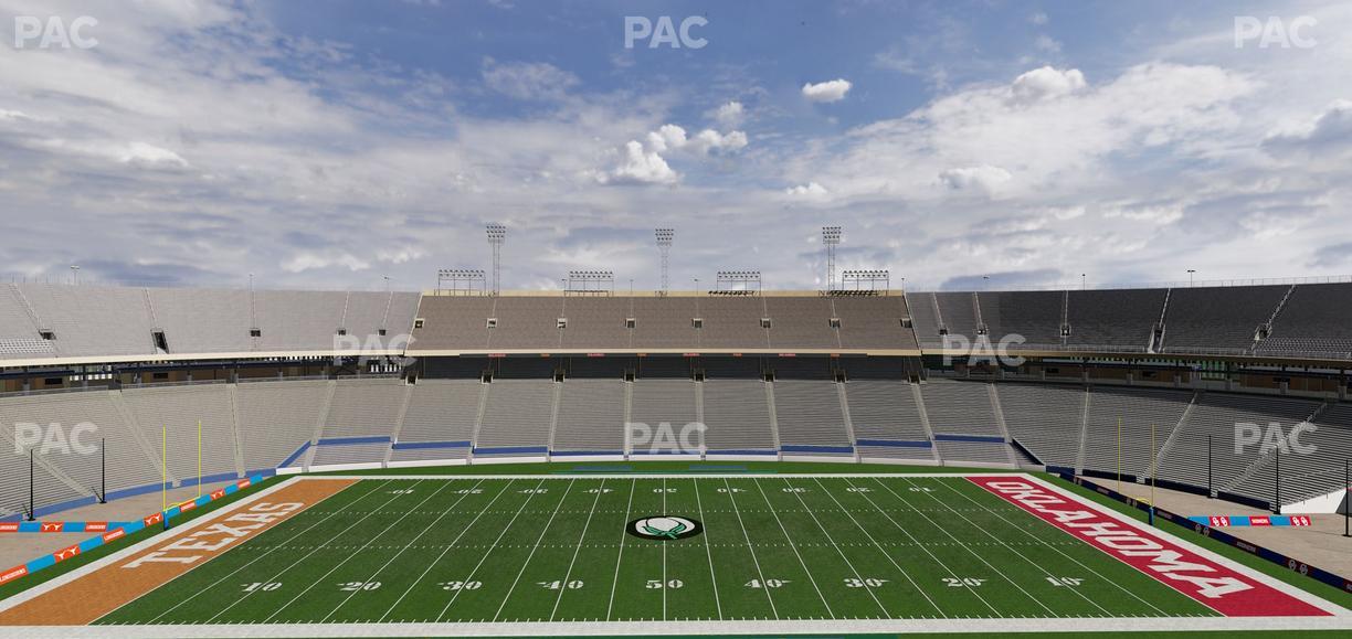 Cotton Bowl Stadium - Section 106 Seat View