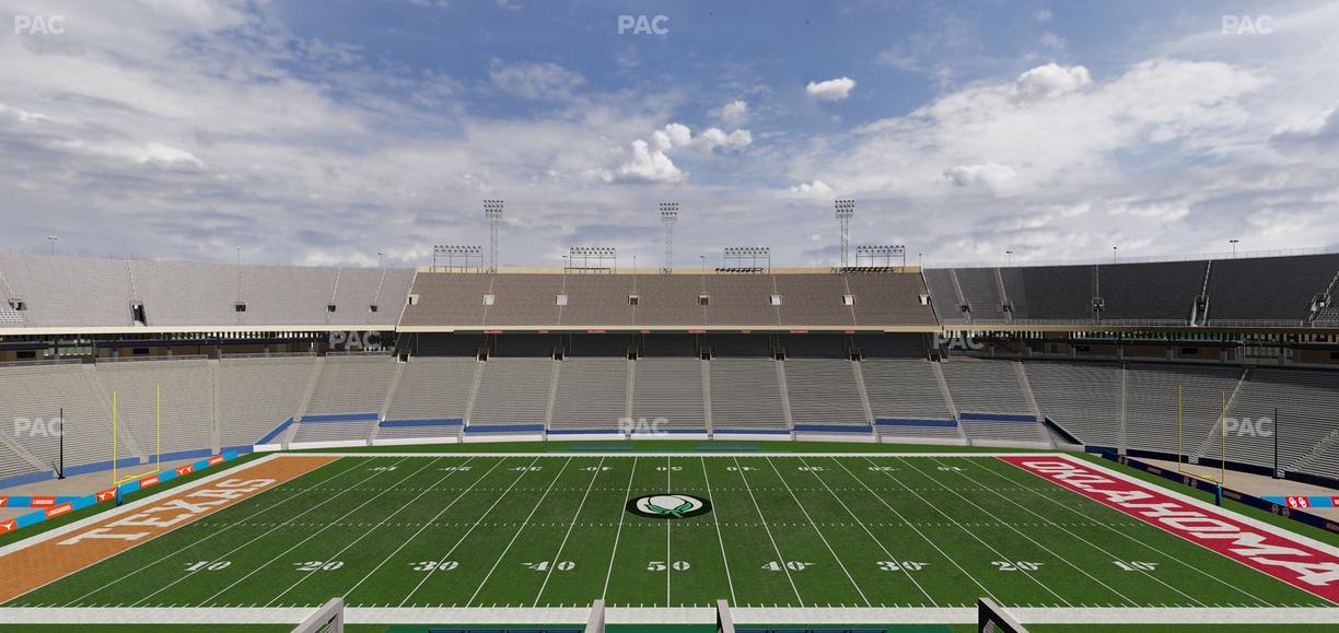Cotton Bowl Stadium - Section 106 Seat View
