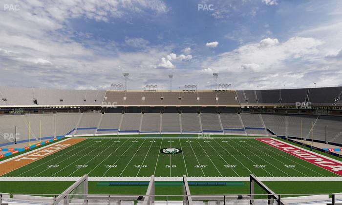 Cotton Bowl Stadium - Section 106 Seat View
