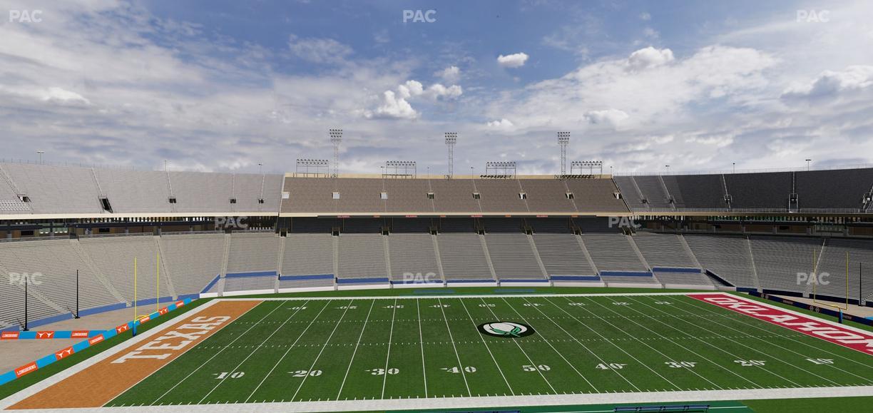 Cotton Bowl Stadium - Section 107 Seat View