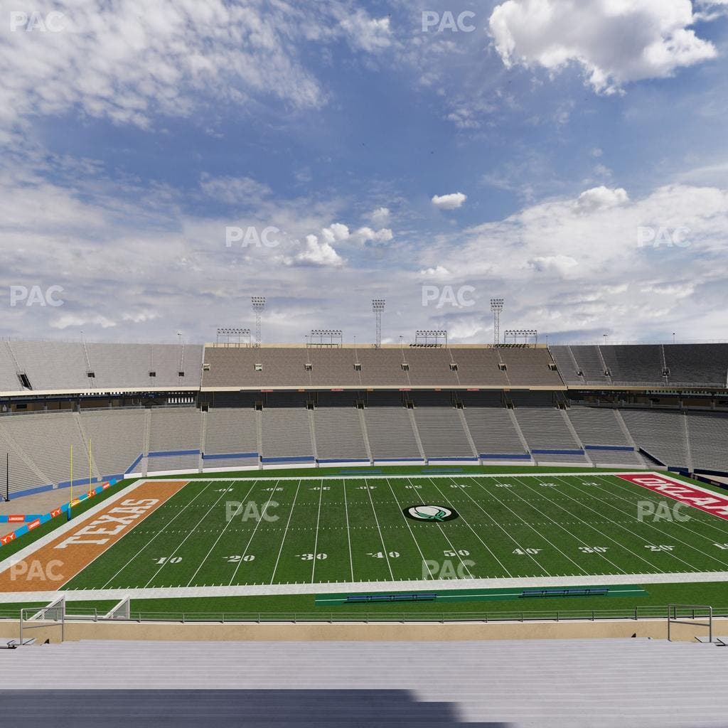 Cotton Bowl Stadium - Section 107 Seat View