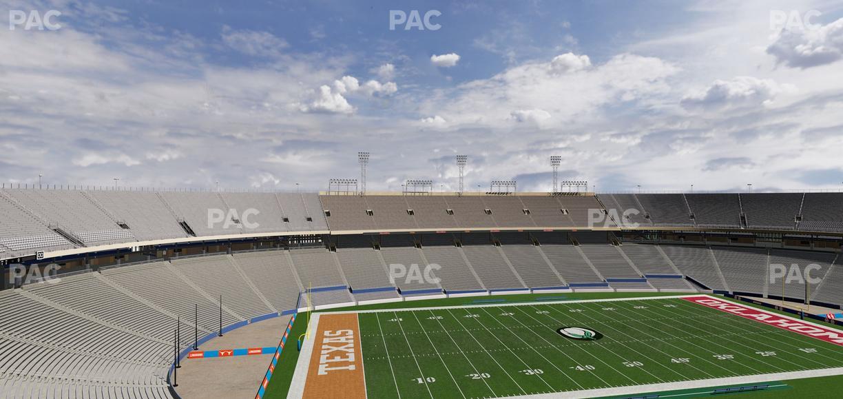 Cotton Bowl Stadium - Section 109 Seat View