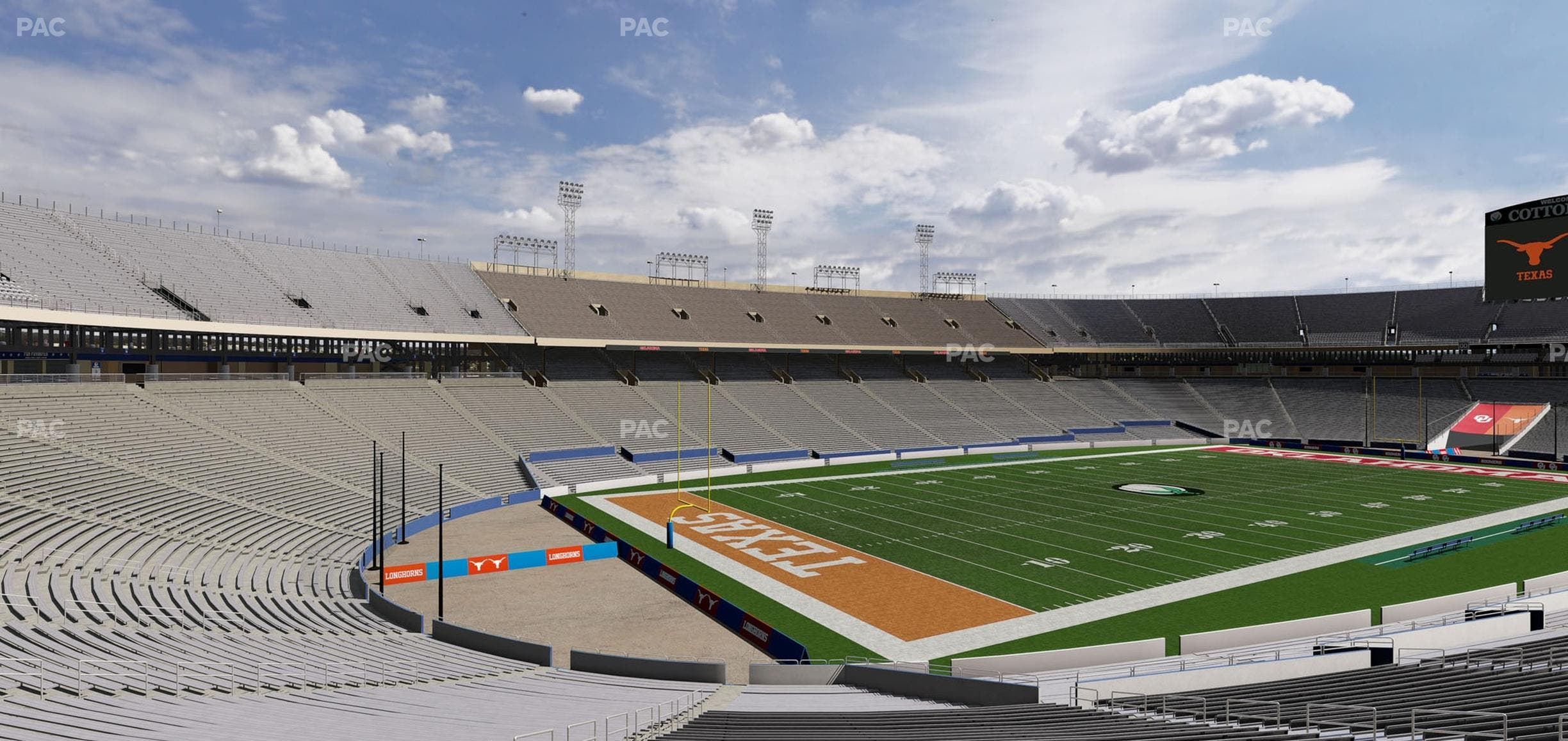Cotton Bowl Stadium - Section 11 Seat View