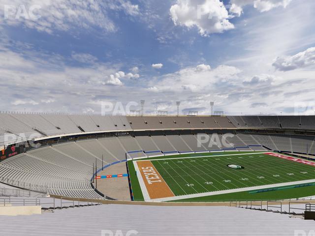 Cotton Bowl Stadium - Section 110 Seat View