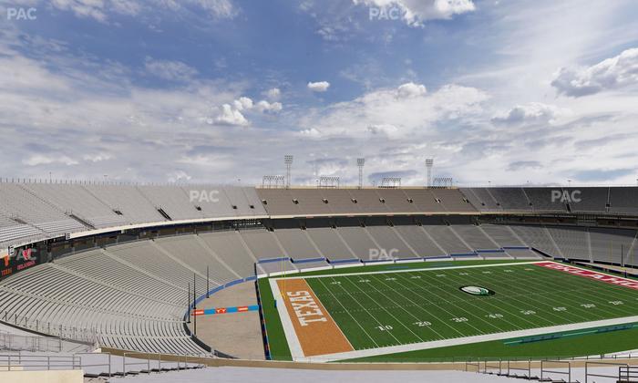 Cotton Bowl Stadium - Section 110 Seat View