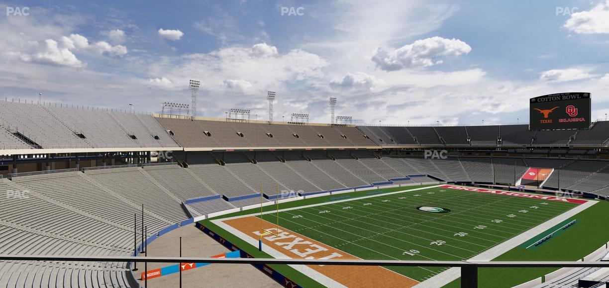 Cotton Bowl Stadium - Section 113 Seat View