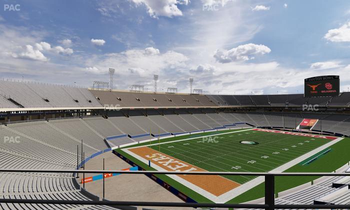 Cotton Bowl Stadium - Section 113 Seat View