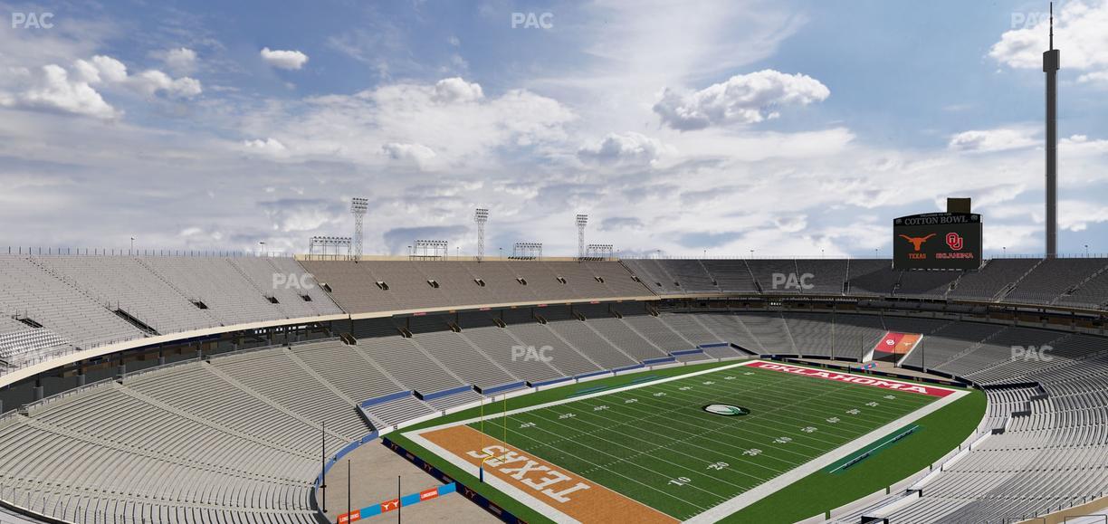 Cotton Bowl Stadium - Section 113 Seat View