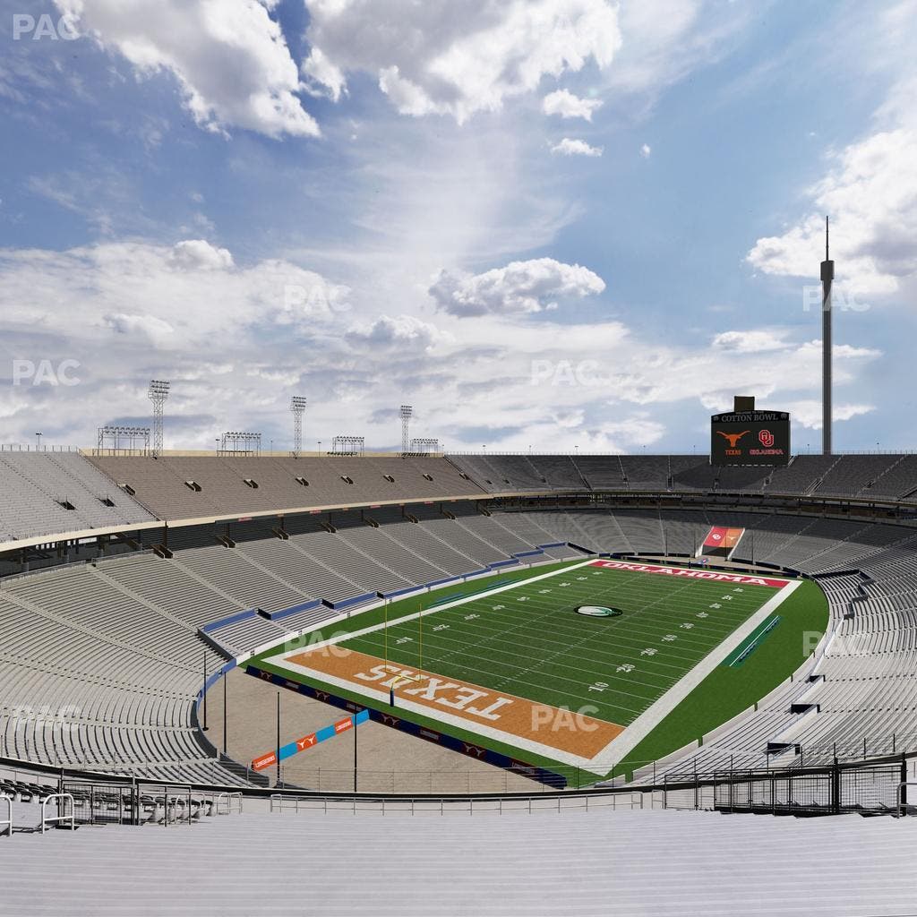 Cotton Bowl Stadium - Section 114 Seat View