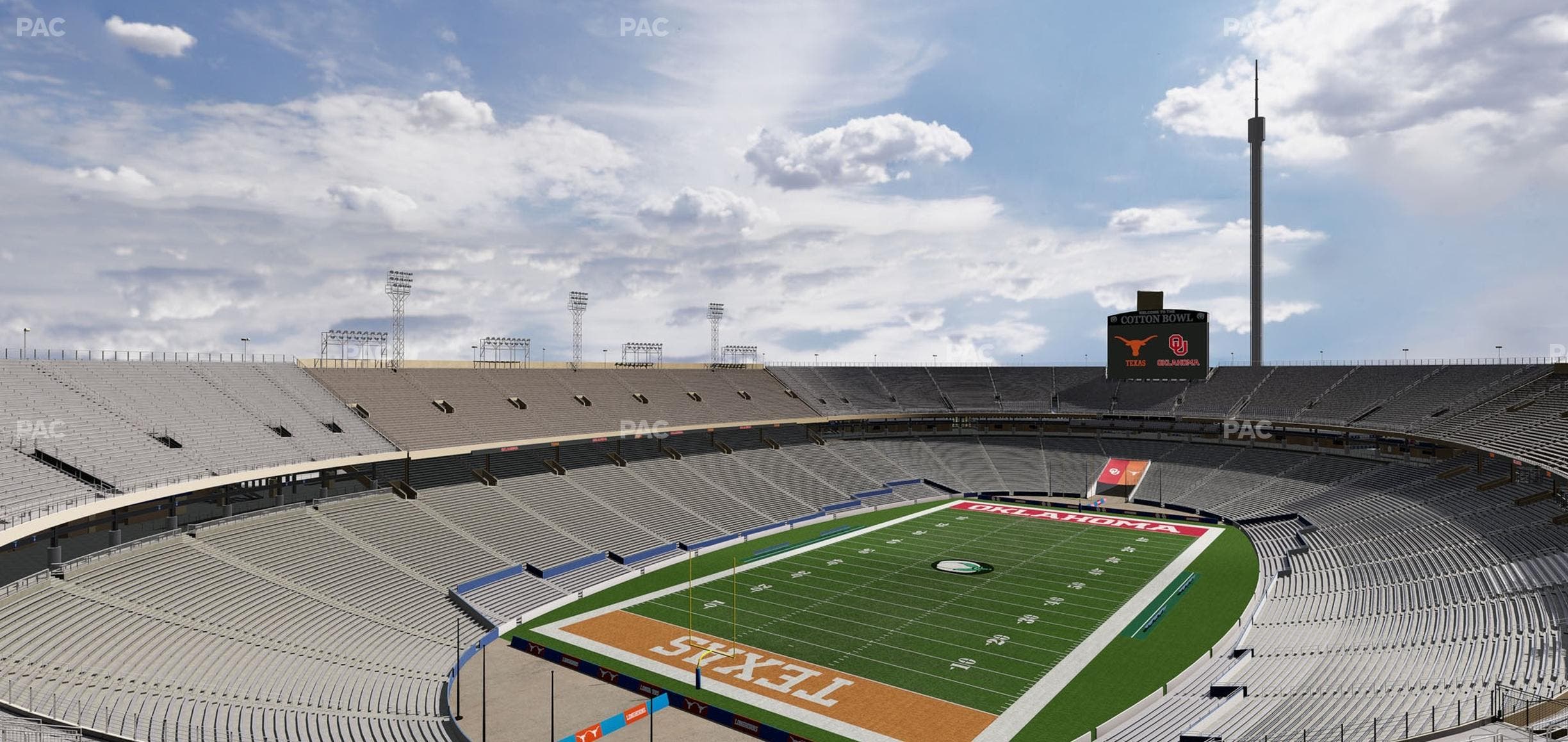 Cotton Bowl Stadium - Section 114 Seat View
