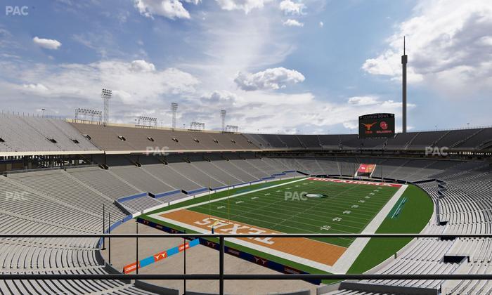 Cotton Bowl Stadium - Section 114 Seat View
