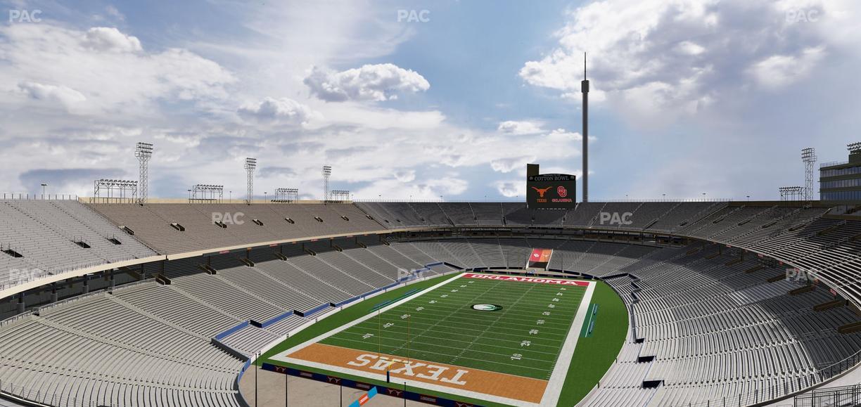 Cotton Bowl Stadium - Section 115 Seat View
