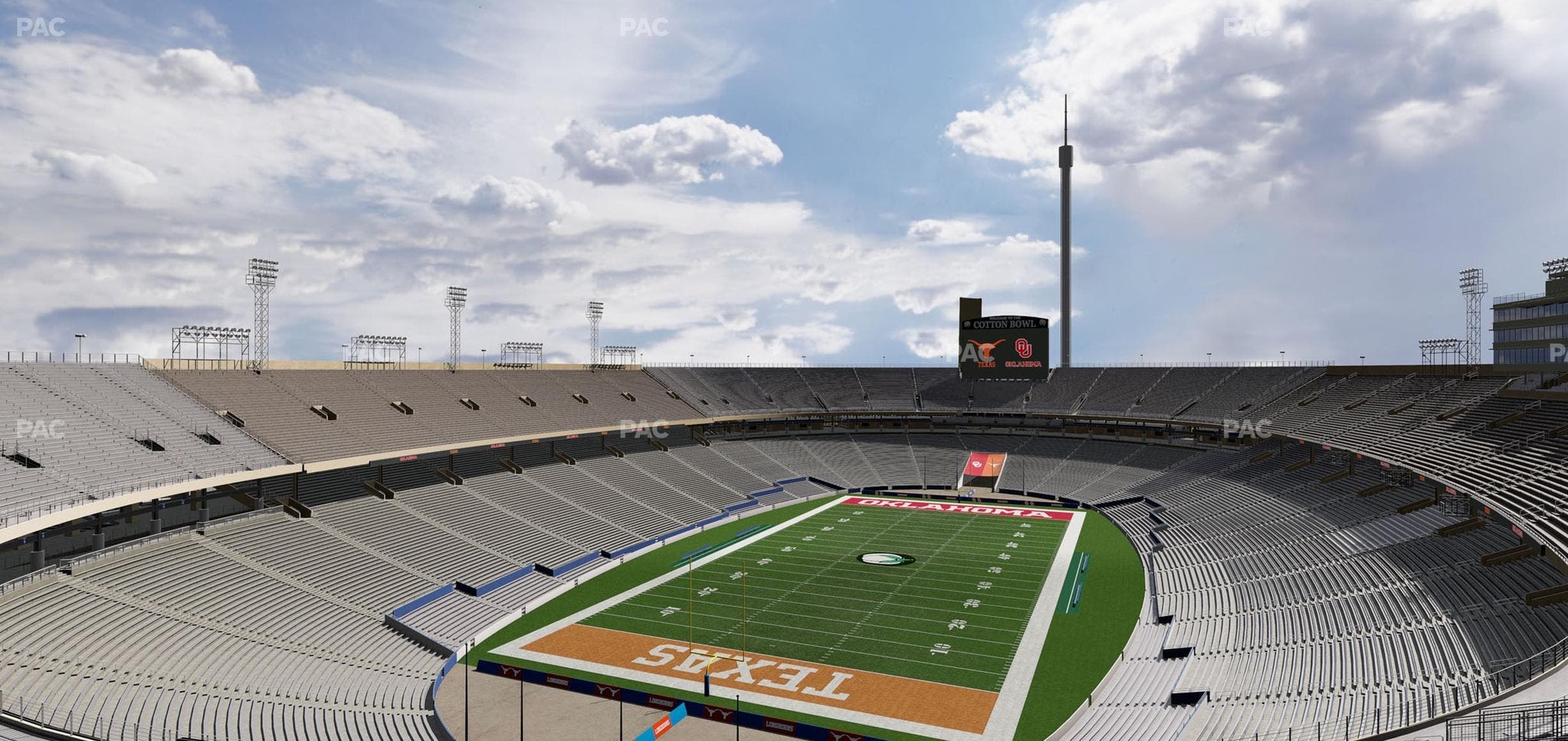 Cotton Bowl Stadium - Section 115 Seat View