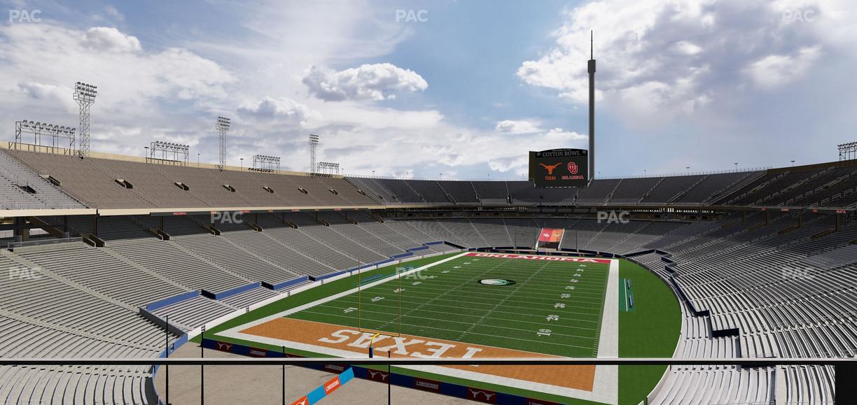 Cotton Bowl Stadium - Section 115 Seat View