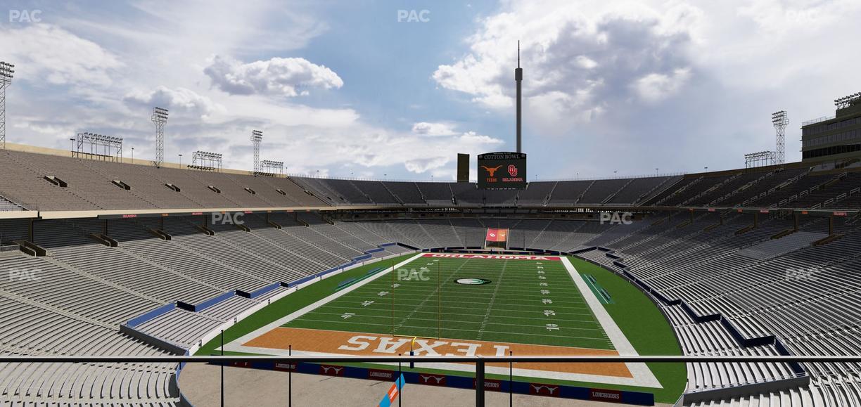 Cotton Bowl Stadium - Section 116 Seat View