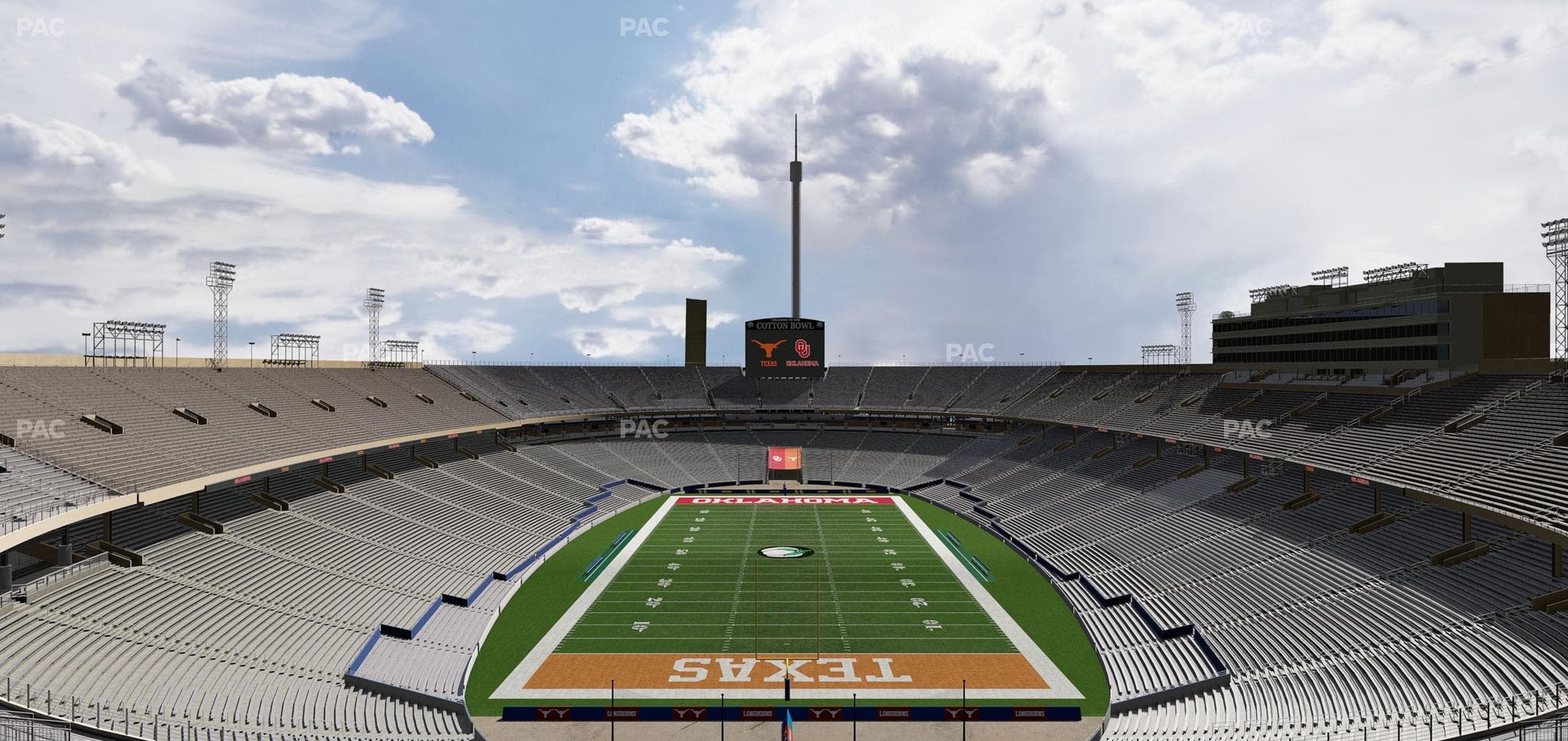 Cotton Bowl Stadium - Section 117 Seat View