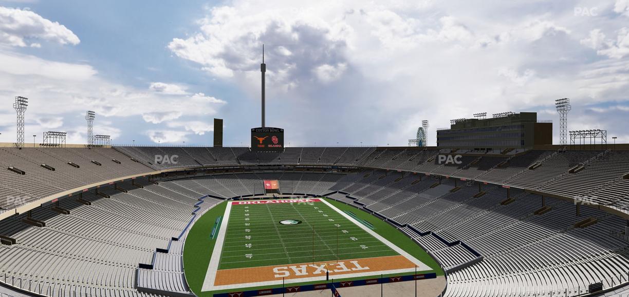Cotton Bowl Stadium - Section 118 Seat View
