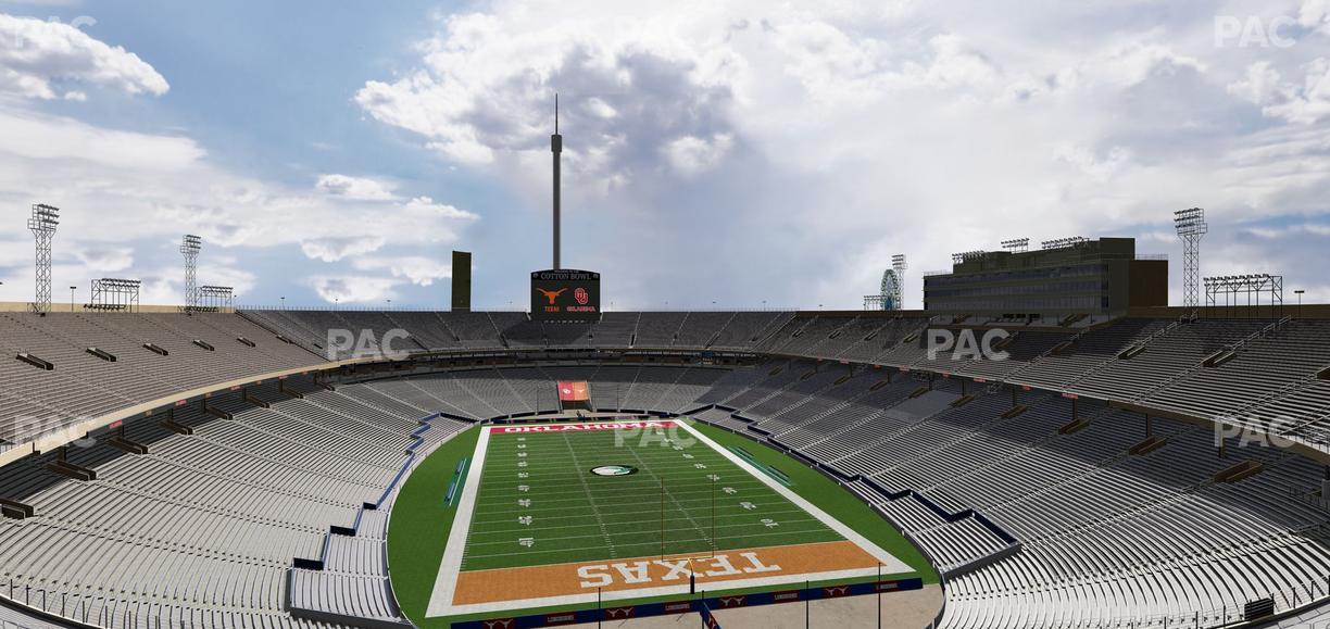 Cotton Bowl Stadium - Section 118 Seat View