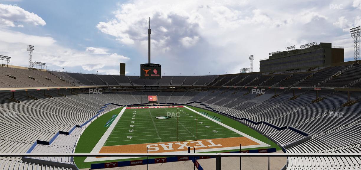 Cotton Bowl Stadium - Section 118 Seat View