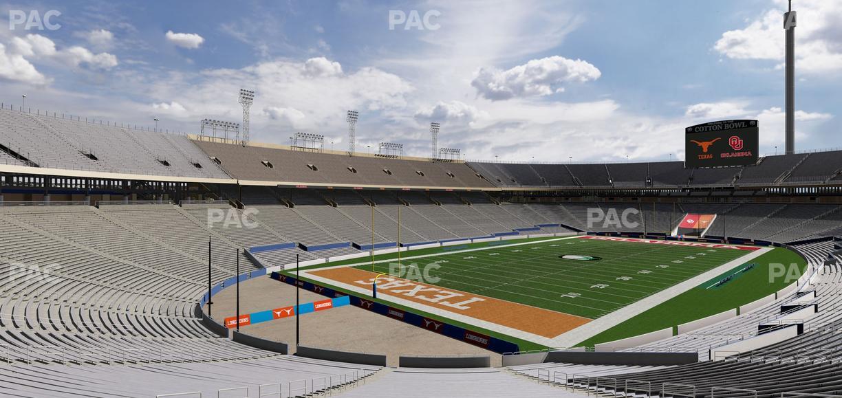 Cotton Bowl Stadium - Section 12 Seat View