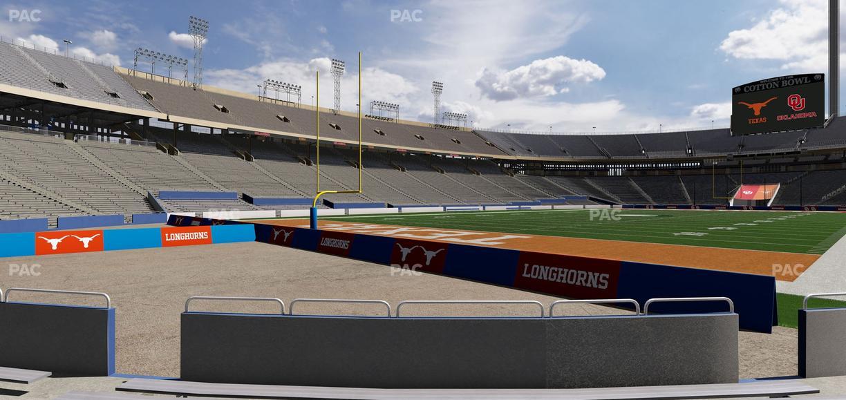 Cotton Bowl Stadium - Section 12 Seat View