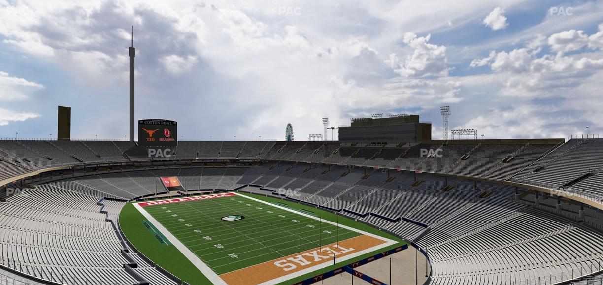 Cotton Bowl Stadium - Section 120 Seat View