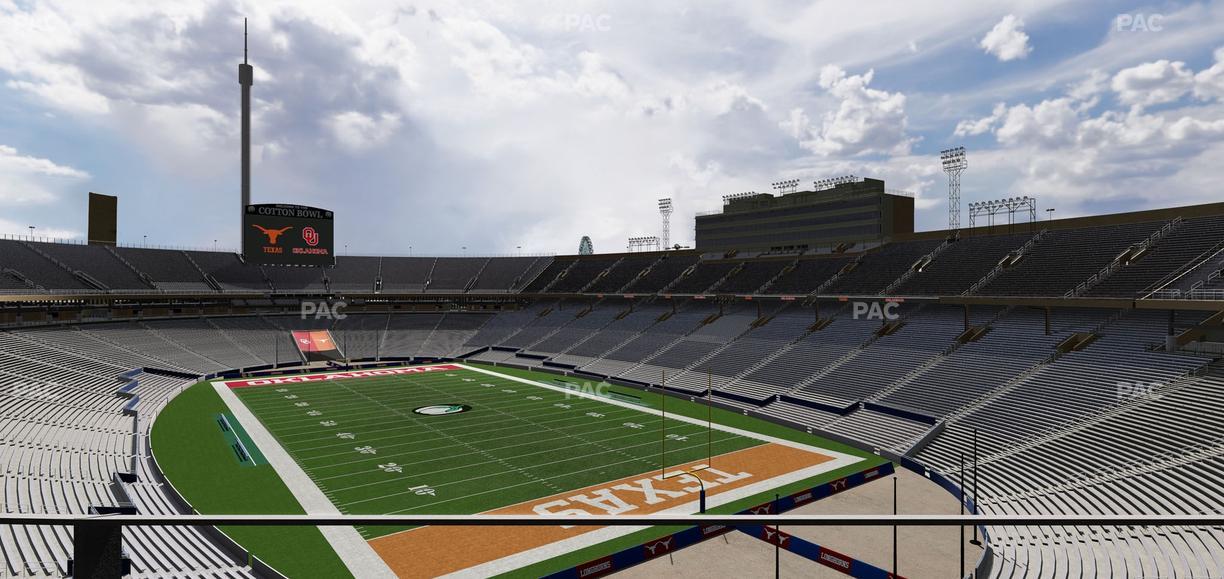 Cotton Bowl Stadium - Section 120 Seat View