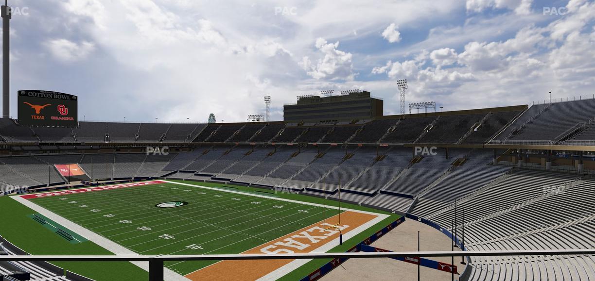 Cotton Bowl Stadium - Section 121 Seat View