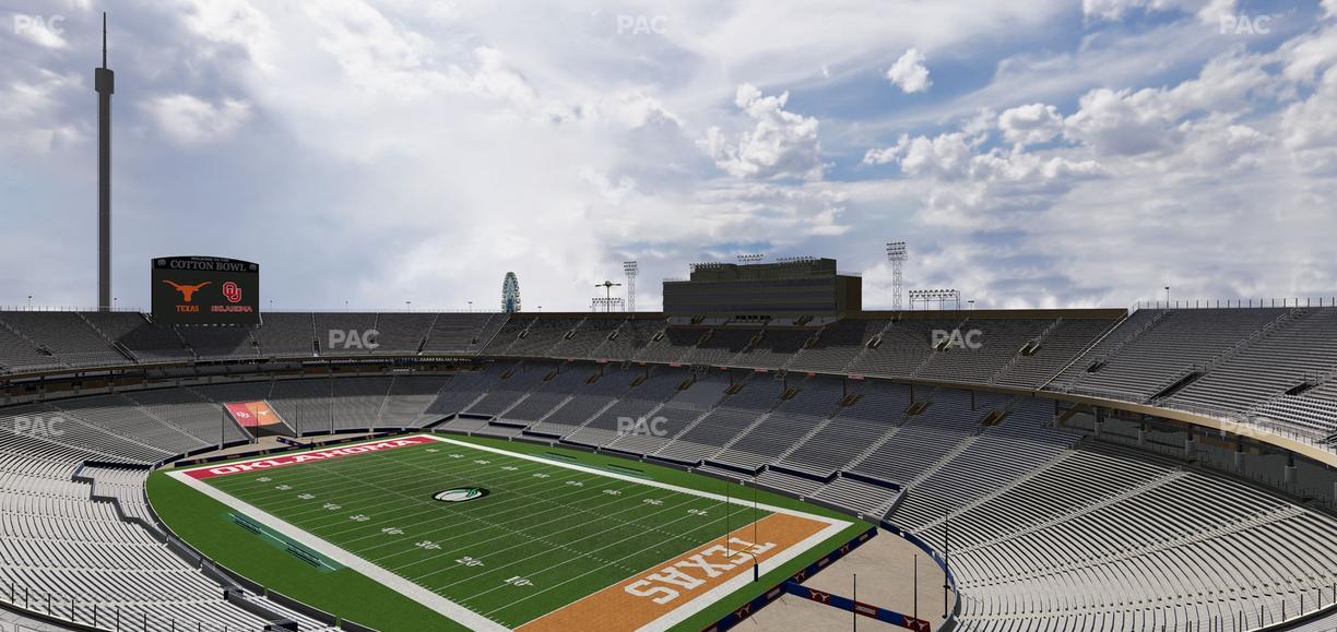 Cotton Bowl Stadium - Section 121 Seat View
