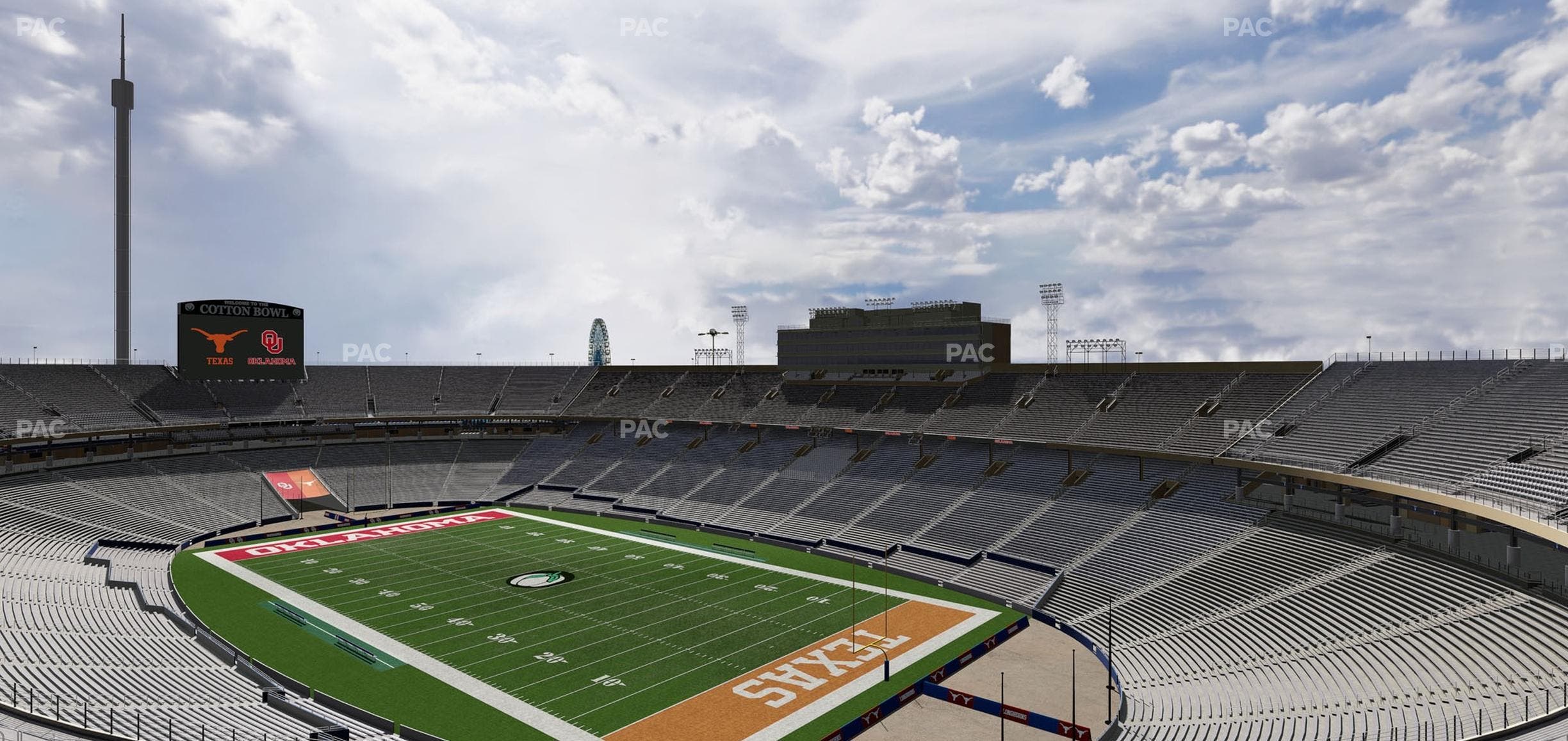 Cotton Bowl Stadium - Section 121 Seat View
