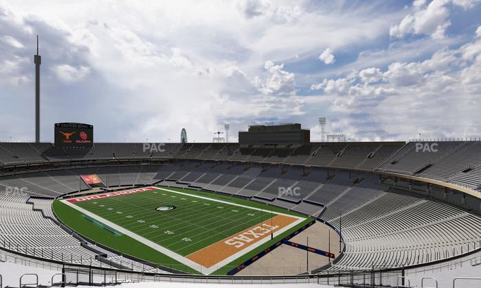 Cotton Bowl Stadium - Section 121 Seat View