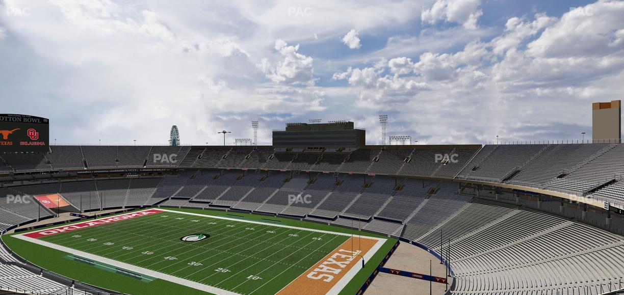Cotton Bowl Stadium - Section 122 Seat View