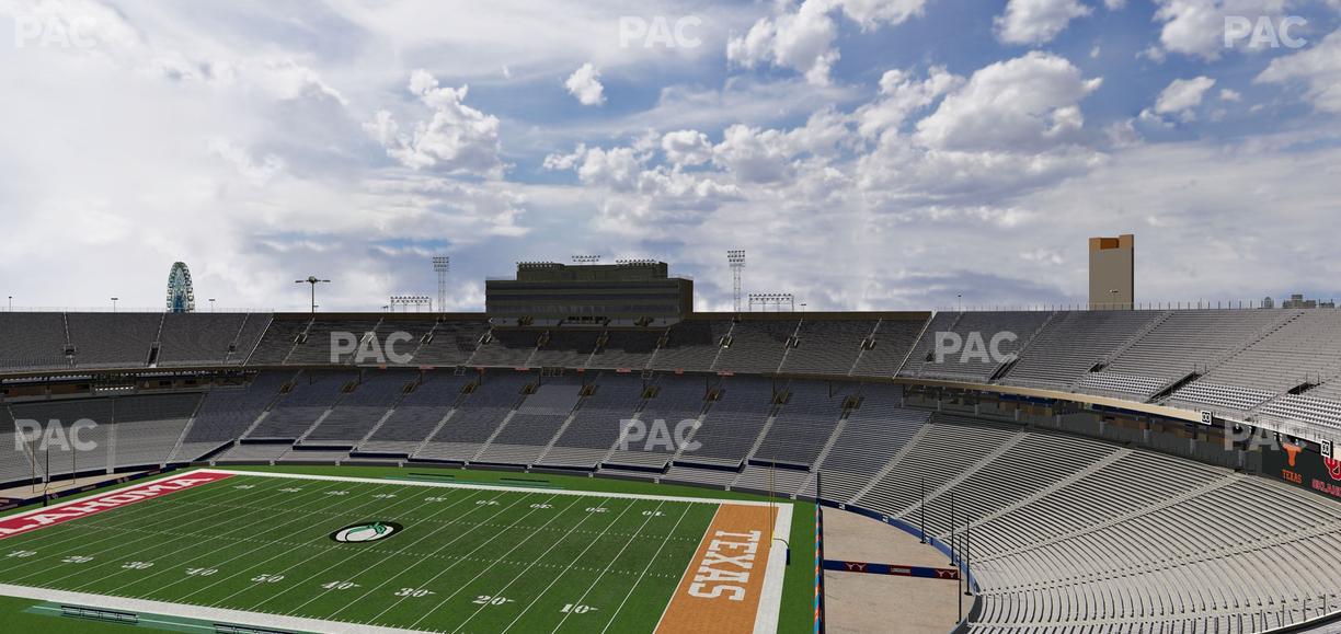 Cotton Bowl Stadium - Section 124 Seat View