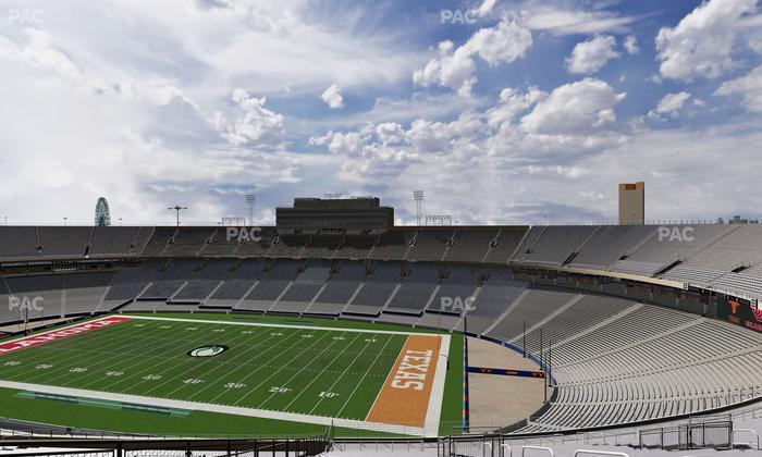 Cotton Bowl Stadium - Section 124 Seat View