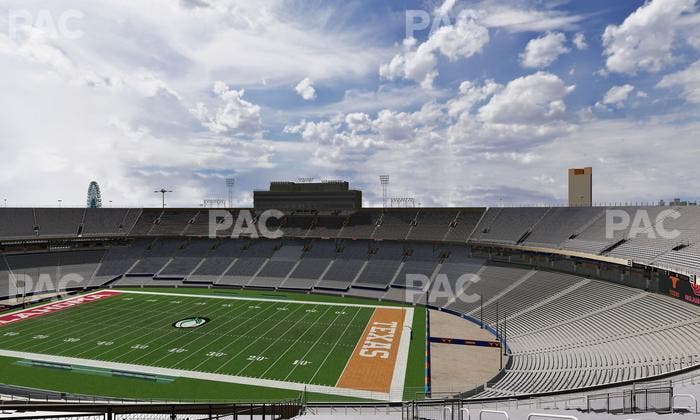 Cotton Bowl Stadium - Section 124 Seat View