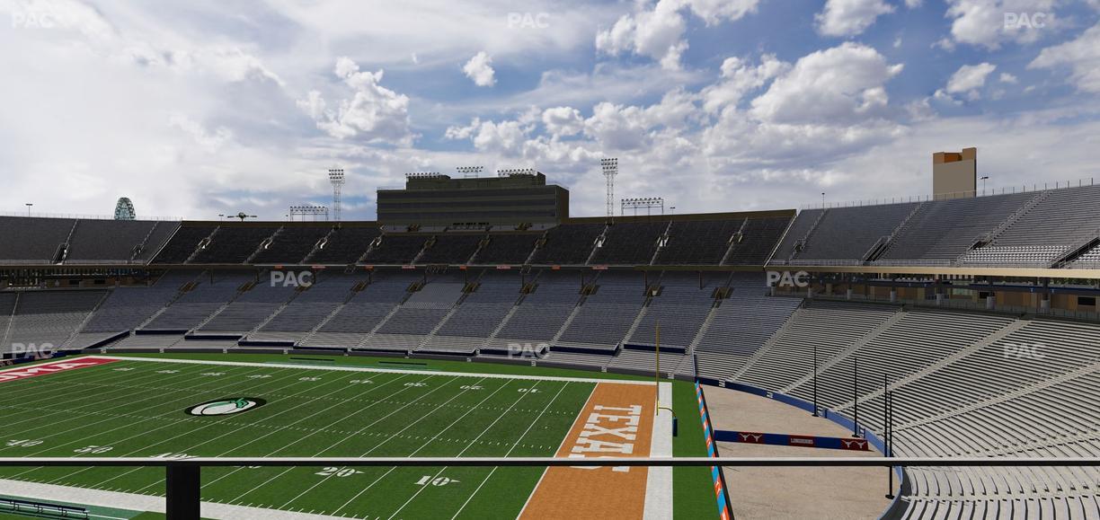 Cotton Bowl Stadium - Section 124 Seat View