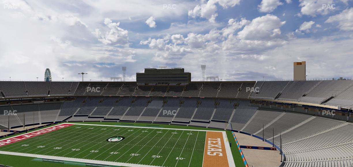 Cotton Bowl Stadium - Section 125 Seat View