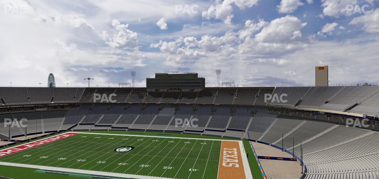 Cotton Bowl Stadium - Section 125 Seat View