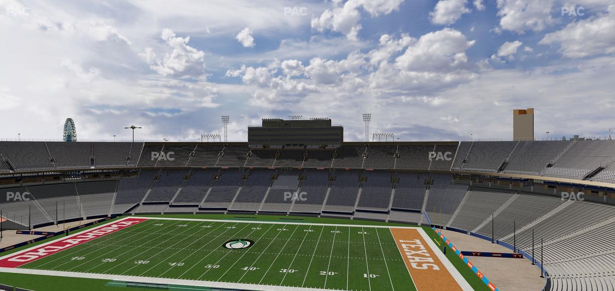 Cotton Bowl Stadium - Section 126 Seat View