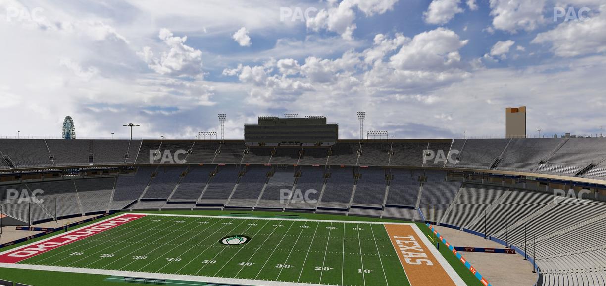 Cotton Bowl Stadium - Section 126 Seat View