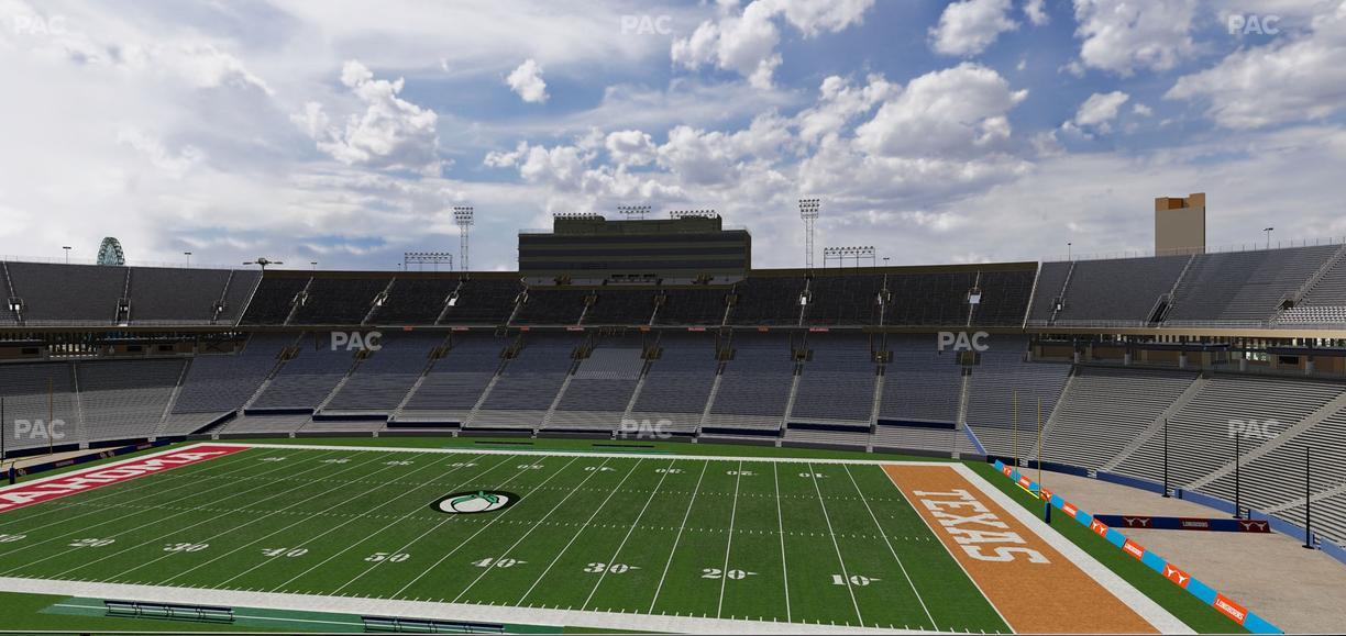Cotton Bowl Stadium - Section 126 Seat View