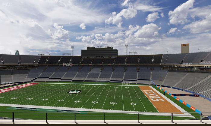 Cotton Bowl Stadium - Section 126 Seat View