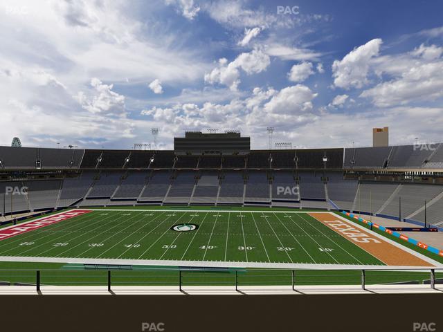 Cotton Bowl Stadium - Section 127 Seat View