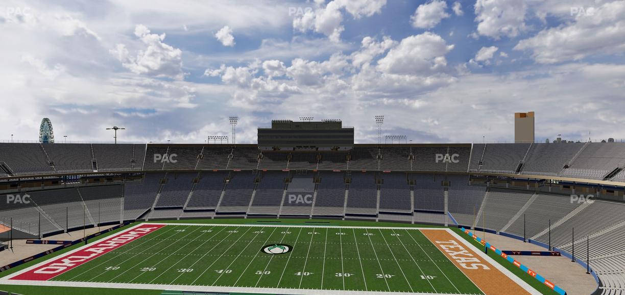 Cotton Bowl Stadium - Section 127 Seat View