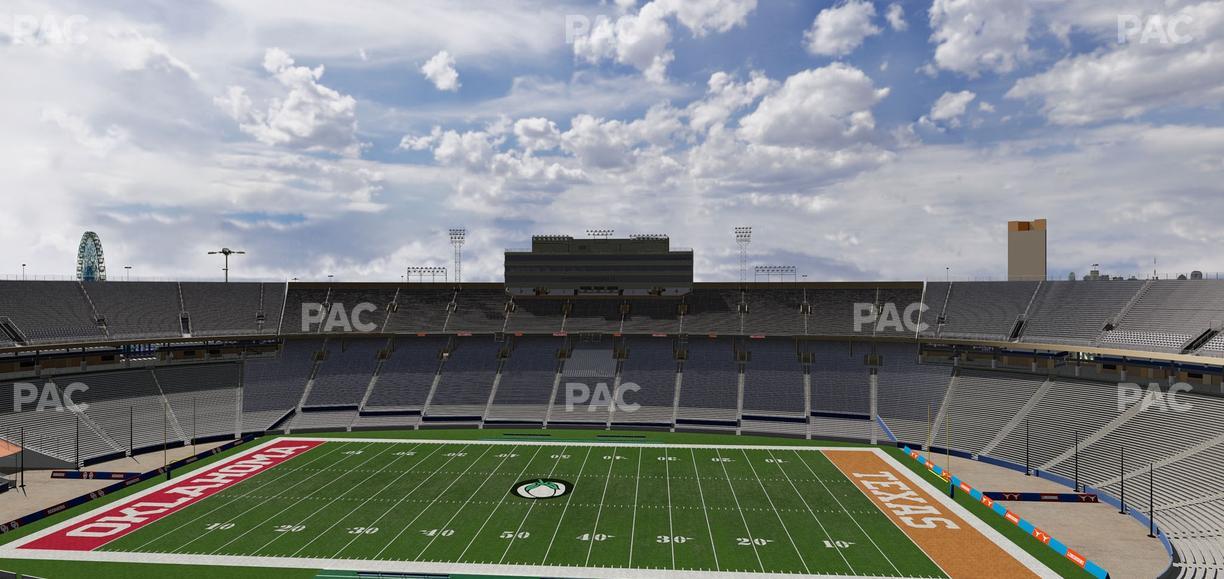 Cotton Bowl Stadium - Section 127 Seat View