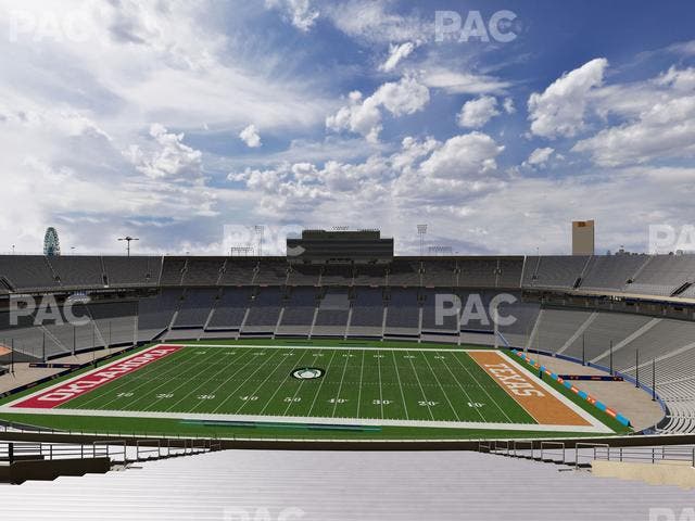 Cotton Bowl Stadium - Section 127 Seat View
