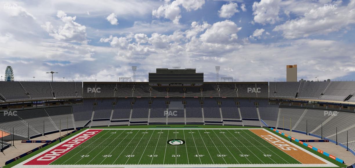 Cotton Bowl Stadium - Section 128 Seat View